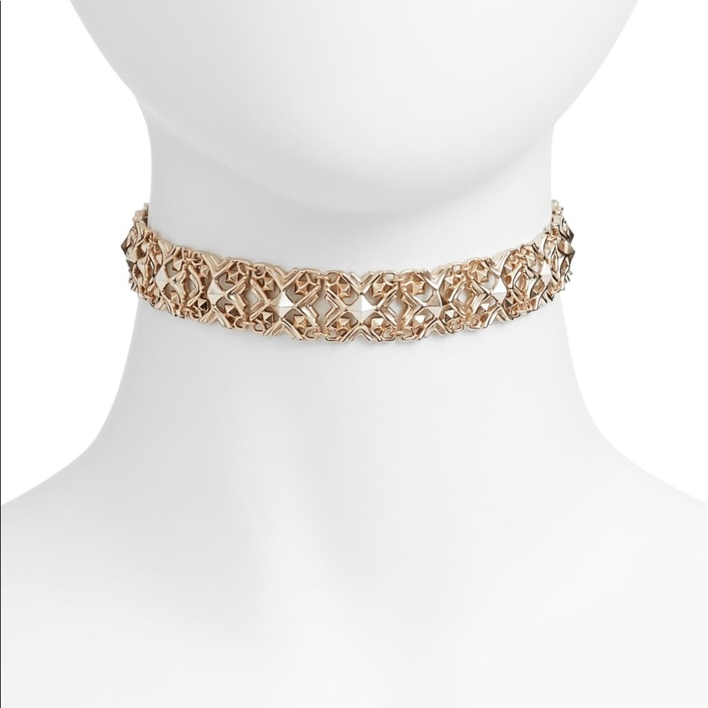 NWOT Kendra Scott Brass Heidi Choker Necklace